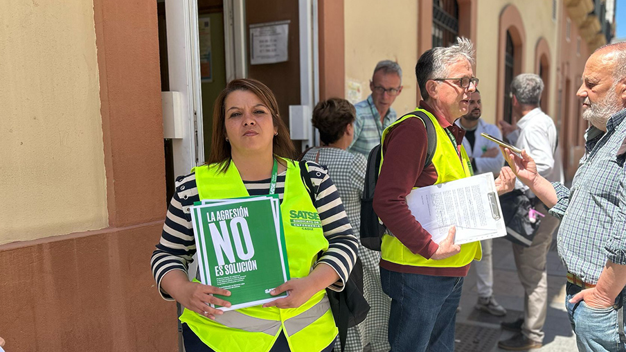Concentracion agresion en Cadiz